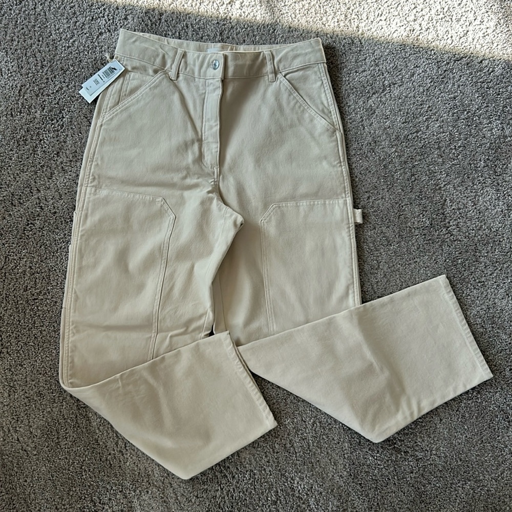 Wilfred free cream-color cargo pants